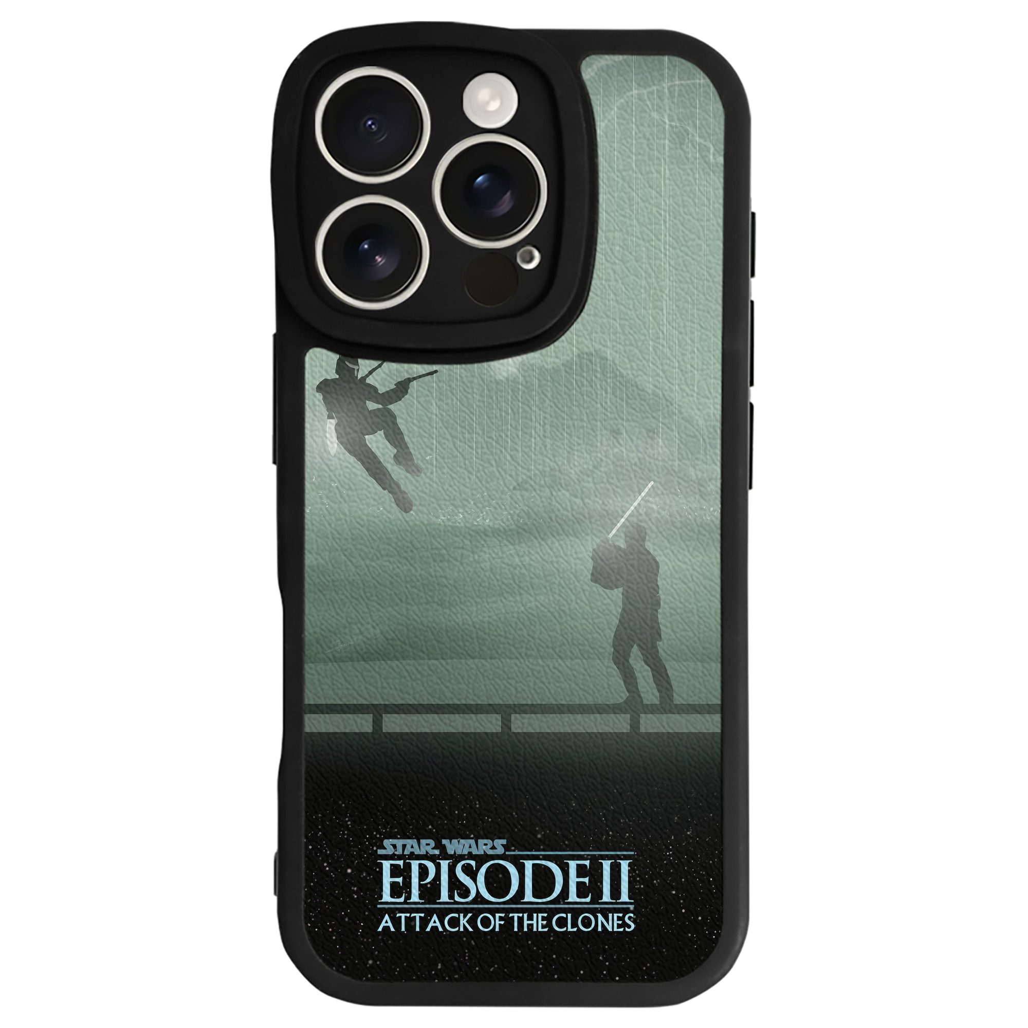 （画像用） スター・ウォーズ Star Wars 【iPhone 16シリーズ対応】シリコンスマホケース（レザー調） 材質：シリコン